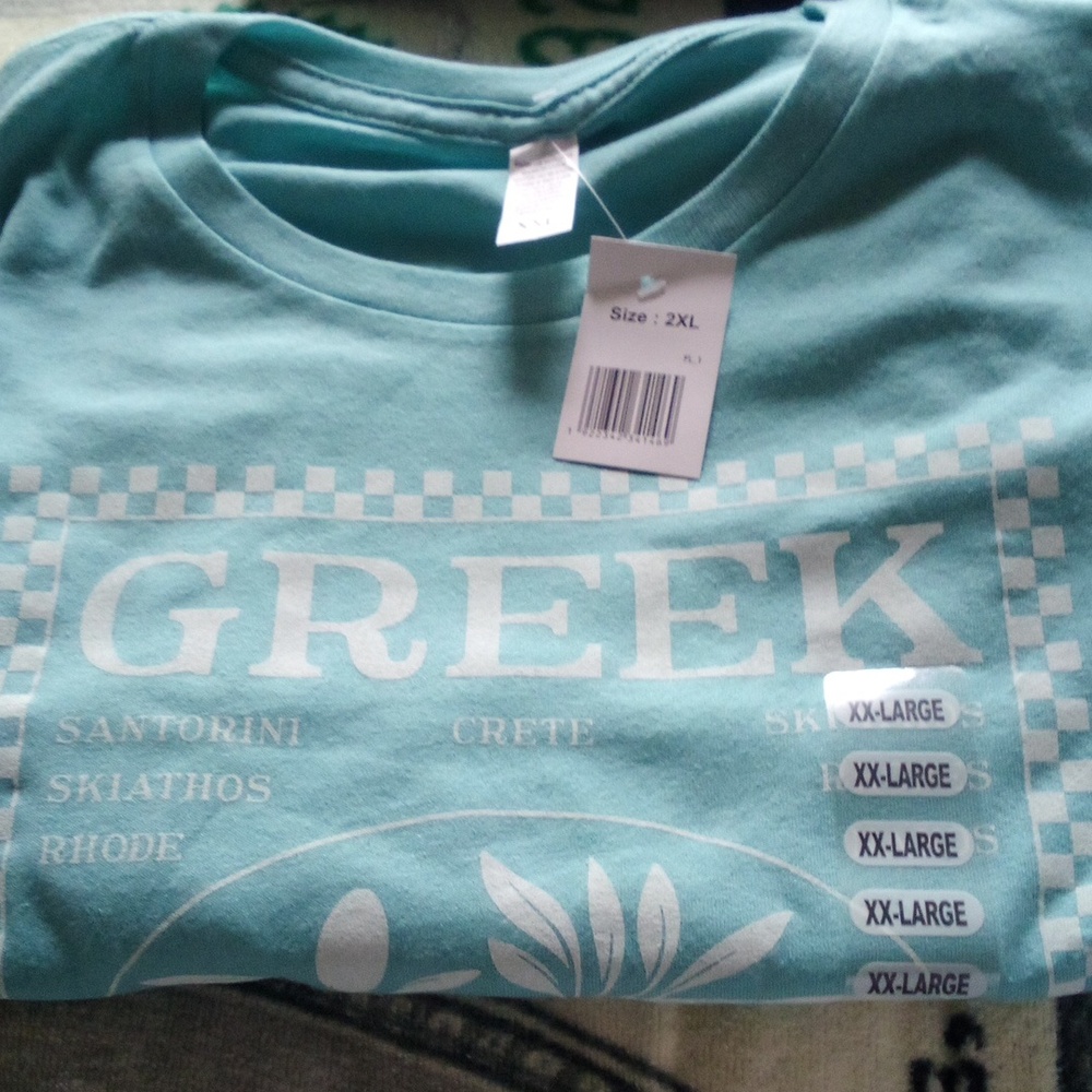 Greek T Shirt 👕